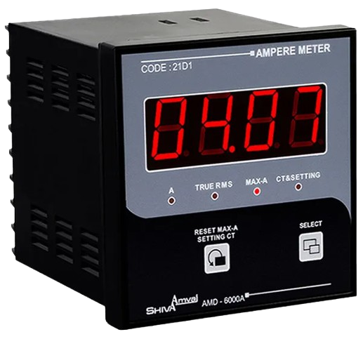 آمپرمترتکی96 دیجیتال AMD-6000A-21D1 شیوا امواج Shiva Amvaj